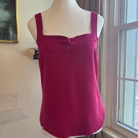 Sigrid Olsen Tops - Sigrid Olsen Silk Blend Knit Tank Top